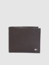 TOMMY HILFIGER Men Brown Genuine Leather Wallet(4 Card Slots)