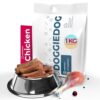DOGGIE DOG Food Chicken Dog Treats, Dog Biscuits. Adult Dog Bone and Puppy Food. Drool Worthy Food Items, Puppy Sticks, Teething Sticks(Chicken – 1Kg Baked Treat)