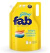 Godrej Fab Liquid Detergent Refill Pouch for Machine & Hand Wash – 1kg
