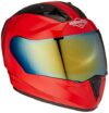Steelbird SA-1 Aeronautics Full Face Helmet Red, Size: XL(59-60 cm)