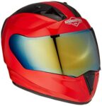 Steelbird SA-1 Aeronautics Full Face Helmet Red, Size: XL(59-60 cm)