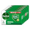 Dettol Original Germ Protection Bathing Soap Bar (750gm) | Kills 99.99% germs, 150 – Pack of 5