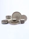 Wonderchef Teramo Brown Dinner Set of 14