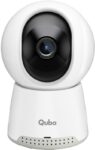 Qubo Smart Cam 360 Q100 by HERO GROUP 3MP 1296p WiFi CCTV 2 Way Talk Night Vision Security Camera(1 Channel)