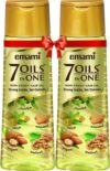 EMAMI 7 Oils In One 500ml – Pack of 2 Hair Oil(1000 ml)