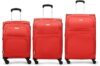 ARISTOCRAT Trigon Set of 3 – Cabin+Medium+Large(56+68+77)cm, Softcase, 4 Wheels Cabin & Check-in Set 4 Wheels – 40 inch
