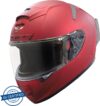 Steelbird SA-2 Aeronautics Motorbike Helmet(Matt Maroon)