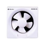 Bajaj Maxima DLX 150 MM Exhaust Fan for Kitchen & Bathroom | Strong Air Suction, Rust Proof Body & Dust Protection Back Shutters | Voltage Protection | 100% Copper Motor | 2-Yr Warranty | White