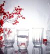 Pasabahce Echo Glass Water Glass from House of Pasabahce The Original Pasabahce from Turkey, Transparent Echo Water Glass Set, 350 ml in Set of 6 Pcs, Perfect fit for Water/Juice.