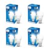 Philips Ace Saver 9 Watt LED Bulb, Base B22 (Cool Day Light), Pack of 4