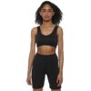 Nivia 8012 Polyester Air Bra Top, XS (Black)