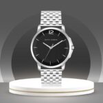 Mast & Harbour MH-4706-Black Big Dial Analog Watch  – For Men