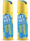 SET WET Cool Avatar Body Perfume Deodorant Spray  –  For Men(300 ml, Pack of 2)
