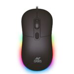Ant Esports GM40 Wired Optical Gaming Mouse with RGB LED, Lightweight and Ergonomic Design, DPI Upto 2400, Compatible with Windows and Mac