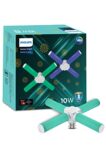 Philips 10-Watts B22 Green Radial LED Bulb(Pack of 1)