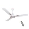 Orient Electric 1200 mm Hector Deco| Ceiling fan with Remote| Decorative ceiling fan with stylish ring & trims| Saves up to 50% on electricity bills| 5 years warranty BLDC ceiling fan| White