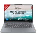 Lenovo IdeaPad Slim 3 12th Gen Intel Core i5-12450H 14″ (35.5cm) FHD 250 Nits Thin & Light Laptop (16GB/512GB SSD/Intel UHD Graphics/Win 11/MSO 21/1Yr ADP Free/3 mon.Game Pass/Grey/1.37Kg),83EQ005VIN