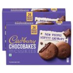 Cadbury Chocobakes ChocFilled Chocolate Cookies, 300 Grams (Pack of 2)