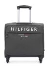 Tommy Hilfiger Carolina Unisex Overnighter Trolley Bag – Grey, 44 CM Cabin Suitcase
