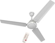 BAJAJ Crest Turbo BLDC 5 Star 1200 mm 3 Blade Ceiling Fan(White | Pack of 1)