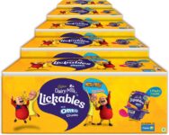 Cadbury Dairy Milk Lickables Chocolate with Oreo Chunks Special Kids Gift Pack Fudges(5 x 60 g)