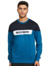 Fusefit Men’s Fleece Round Neck Sweatshirt (FFA-MT057-03_SKY BLUE_S)