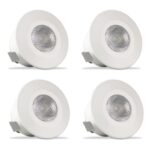 Home Surya 2W LED Prime SPOT Light, Ceiling SPOT Light (Green) (Pack of 4)