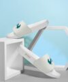 CAMPUS Men Slides(White , 9)