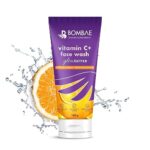 Bombae Vitamin C+ Facewash | Glowing Skin For All Skin Types | With Kakadum Plum And Niacinamide | Reduces Acne | 100g