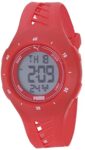 PUMA Polycarbonate 3 Digital Black Dial Women’s Watch-P6023, Band_Silver