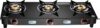 COOKSHINE byCookshine Smart Trio, ISI Marked LPG Stove (MS Body), Big Size Iron Manual Gas Stove(3 Burners)