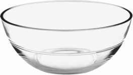 TREO Glass Serving Bowl JELO 1430 ML(Pack of 1, Clear)