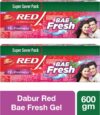 Dabur Red Bae Fresh Gel Fights Bad Breath, Cavity Germs & Plaque 12hr Freshness Toothpaste(600 g)