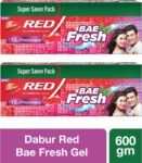 Dabur Red Bae Fresh Gel Fights Bad Breath, Cavity Germs & Plaque 12hr Freshness Toothpaste(600 g)