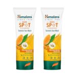 Himalaya Dark Spot Clearing Turmeric Face Wash | Reduce dark spots in 7 days | Organically sourced & Cold-pressed turmeric | 100ml (Pack of 2)