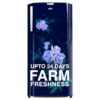 Godrej 180 L 4 Star Turbo Cooling Technology, 24 Days Farm Freshness Direct Cool Single Door Refrigerator (2024 Model, RD EDGENEO 207D THF MP BL, Maple Blue)