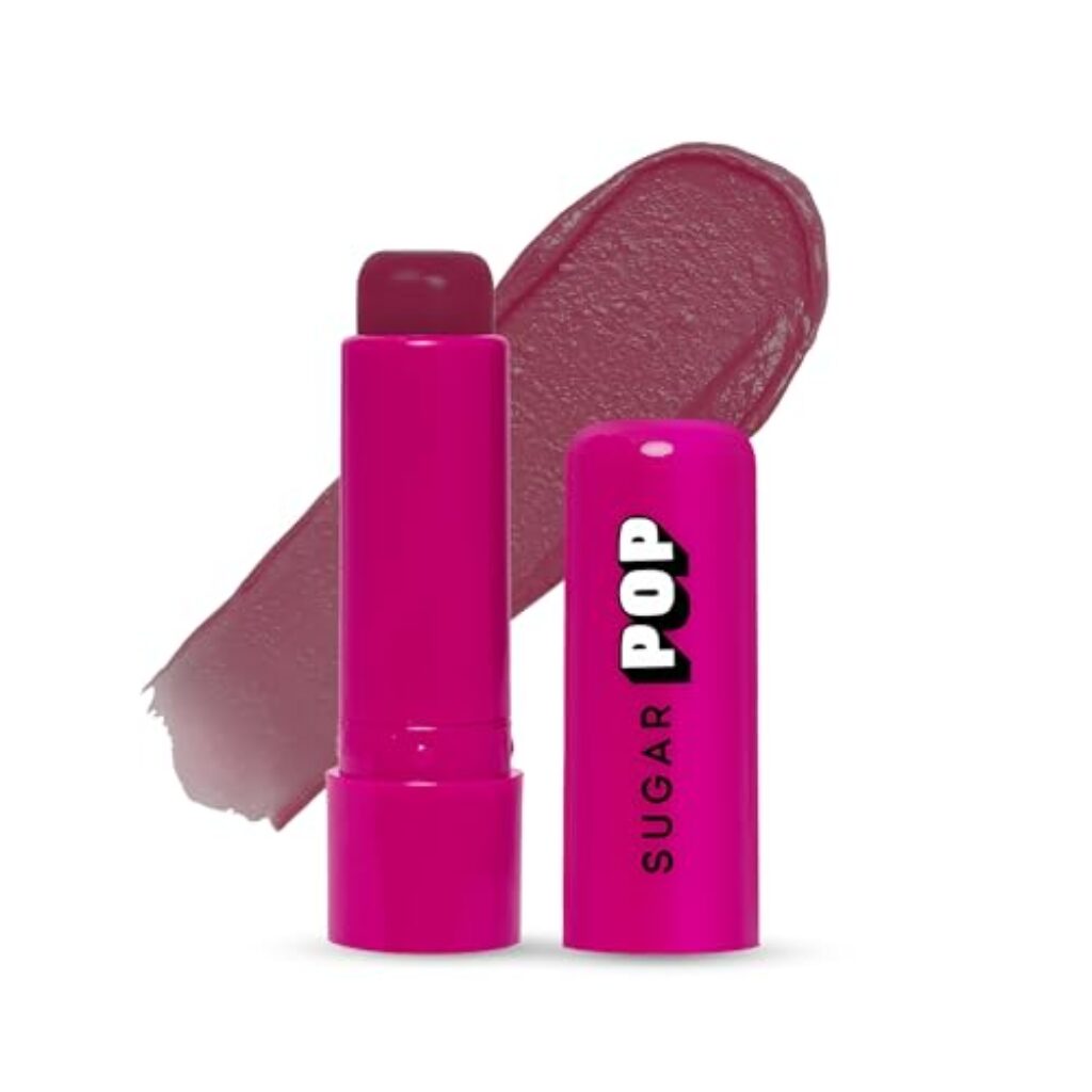 SUGAR POP Nourishing Lip Balm 07 Plum - 4.5 gm | Hydrating | Moisturizing | SPF Protection | Intense Care