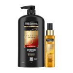 TRESemme Smooth and Shine Kit for Super shiny Finish – Smooth and Shine 1L Shampoo and Gloss Ultimate 100ml Serum