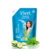 Vivel Cooling Body Wash, Mint & Cucumber Shower Gel, 400 ml Supersaver Refill Pouch, Moisturizing & Fragrant Bodywash, For Soft, Smooth & Fresh Skin, Refreshing Shower Gel, For Women & Men
