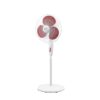 Orient Electric 400 mm Stand 82| Stand fan with tilt & oscillation| Telescopic adjustable height| Piano speed control| Red, pack of 1