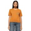 Pepe Jeans Women’s Semi Fit T-Shirt (PL505781_Brown