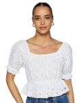 Pepe Jeans Women’s Relaxed Fit Shirt (PL304711_White