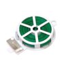 Garth Plastic Twist Tie Wire Spool with Cutter for Garden Yard Plant 50m (Green)