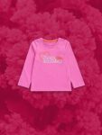 Home Mothercare Girl’s Regular Fit T-Shirt (CA401- Pink