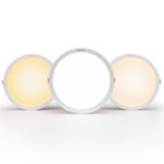 Murphy 10W Trimless 3-in-1 Round LED Panel Ceiling Color Changing Light (Cool White/Warm White/Natural White, Pack of 1)