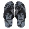 United Colors of Benetton UCB Men’s High Fashion Camo Print,Black EVA Flip Flops and House Slippers