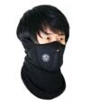Flomaster Bike Riding Half Face Mask (Black) (WSR01001)