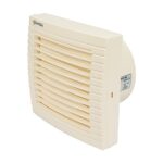 SPARTAN Pro Vento 6 inch Ventilation Fan | Blade Size 150MM | Louvre Exhaust Fan | Ivory Exhaust Fan | Pack of 2 | 6 Months Warranty | For Kitchen, Office and Bathroom