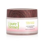 PureSense Pink Guava Face Mask with Kaolin Clay & Thanaka for Glowing Skin | Deep Pore Cleansing | Suitable for Both Men & Women | From the makers of Parachute Advansed | 65g