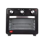 Pigeon by Stovekraft Air Fryer Oven 25L | 2-in-1 Appliance (OTG + Airfryer) | 1400 Watts | Air Fry, Bake, Broil, Toast, Defrost (Black) | With Rotisserie